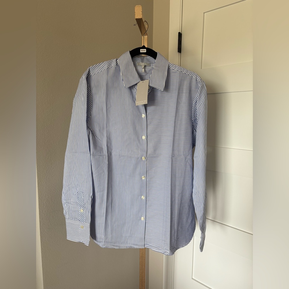 Hinson Wu Size M 100% Cotton Shirt. Style : Margot. NWT. MSRP $280